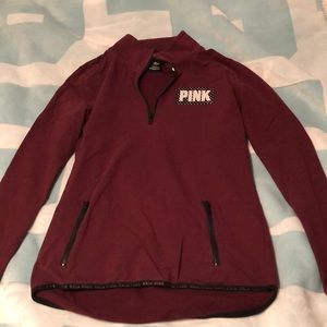Victorias Secret Pink quarter zip